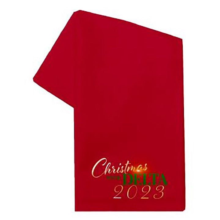 Christmas with Delta 2023 Tea Towel