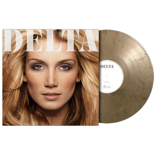 DELTA Gold & Black Marbled LP