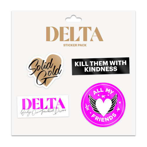 Delta World Tour Sticker Set