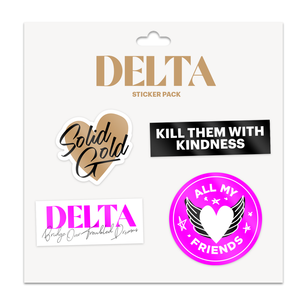 Delta World Tour Sticker Set