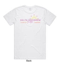 Load image into Gallery viewer, It&#39;s Cool To Be Kind Delta Goodrem Foundation White Tee