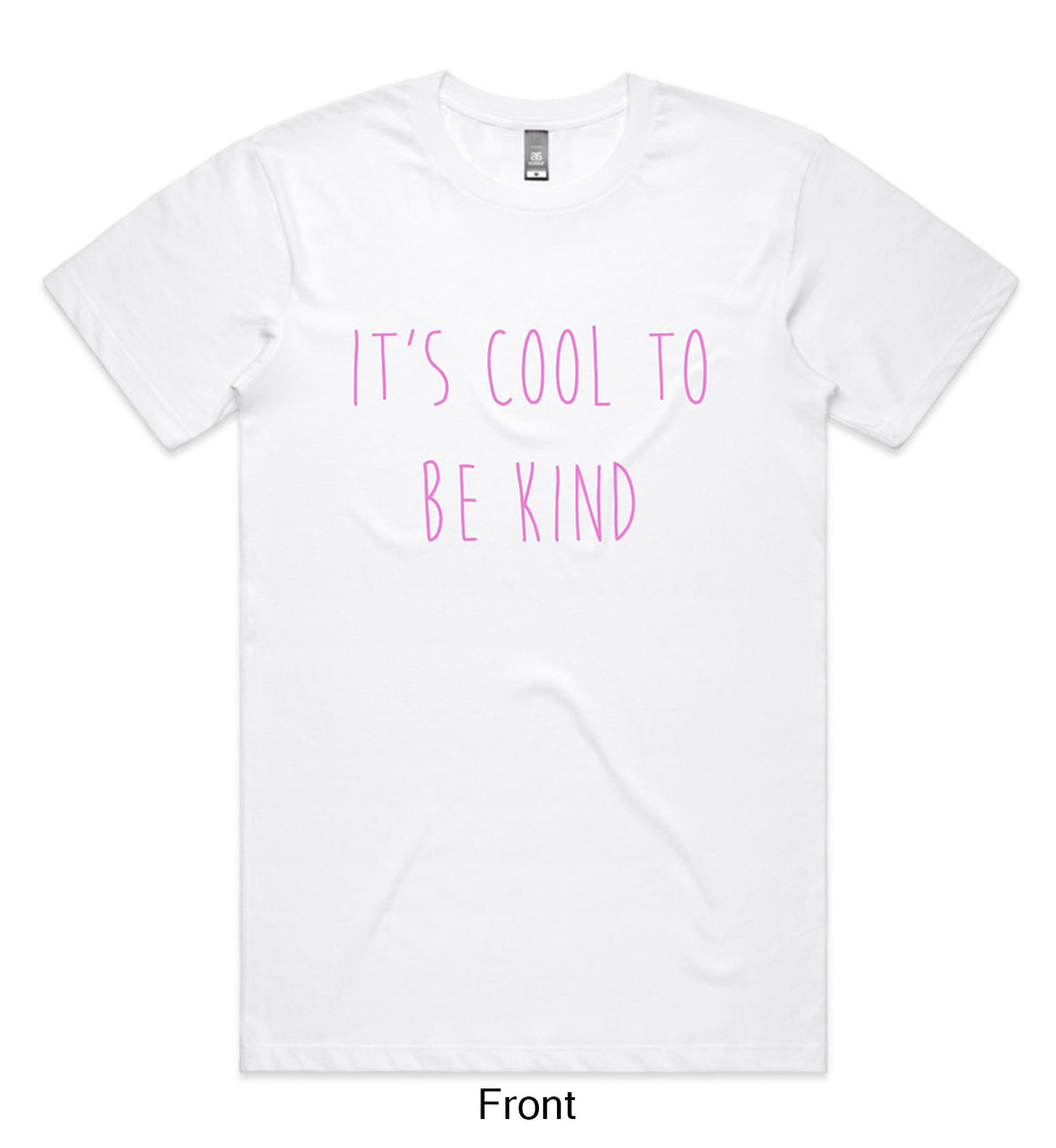It's Cool To Be Kind Delta Goodrem Foundation White Tee